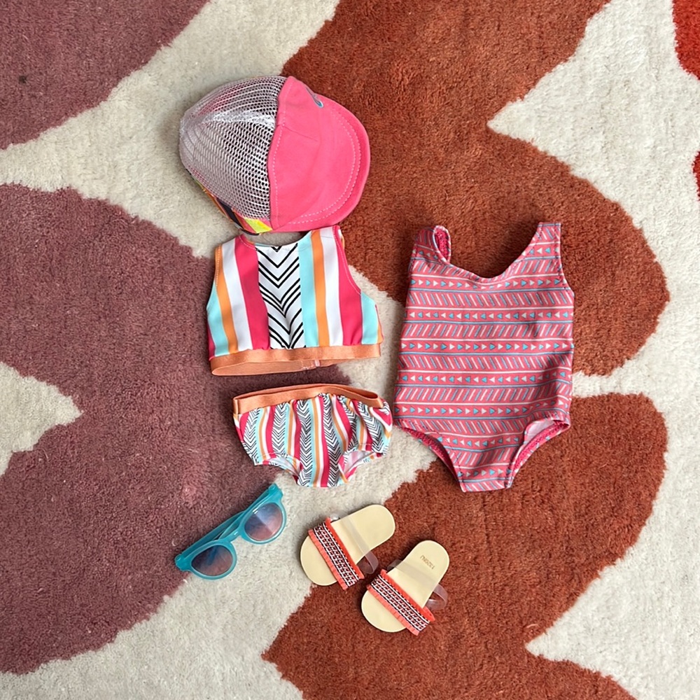 Fun In The Sun Beach Joss Outfit For Swim American Girl